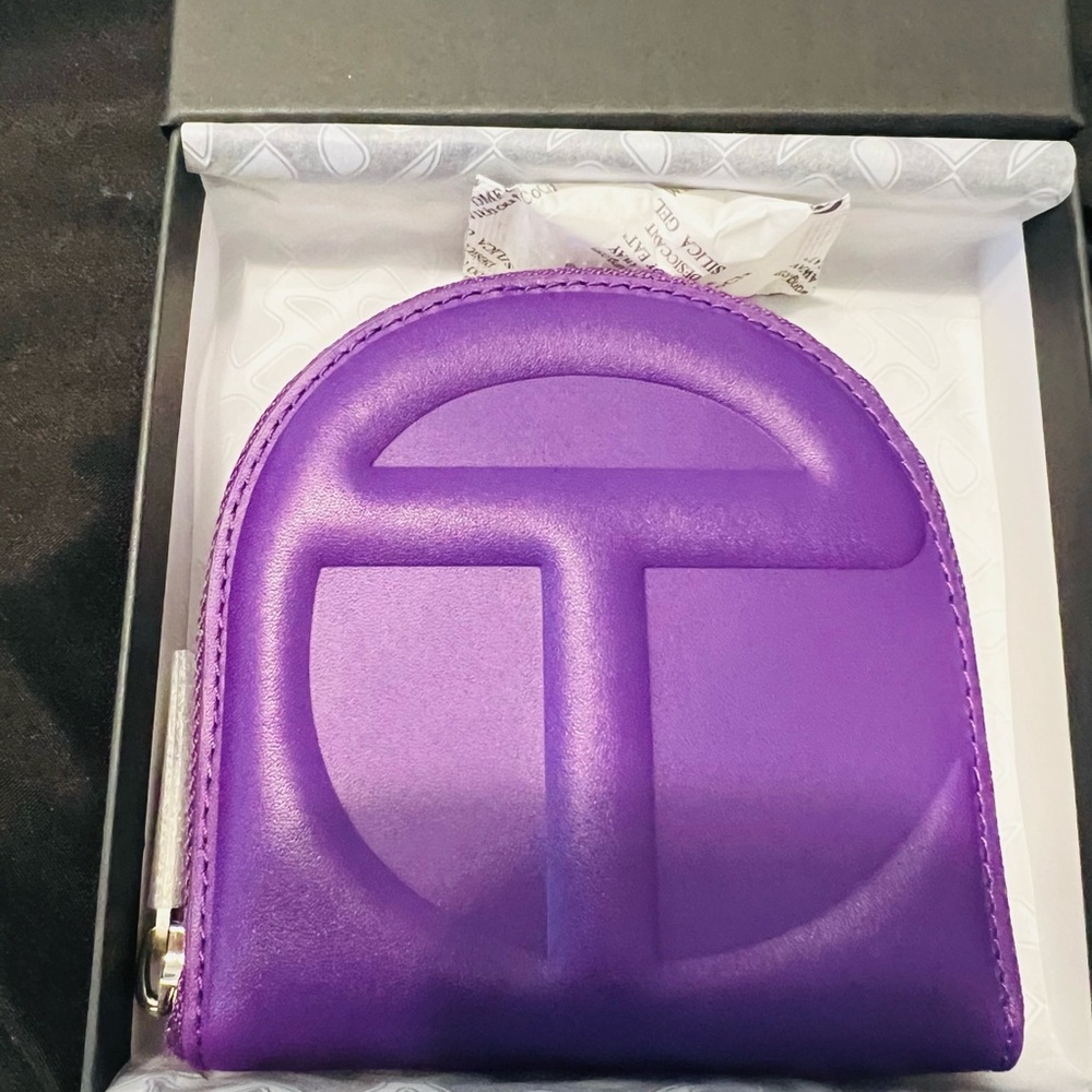 Telfar Wallet-Grape